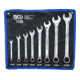 BGS ringsteeksleutelset inch maten SW 1/8 inch - 9/16 inch Withworth 8 delig-1