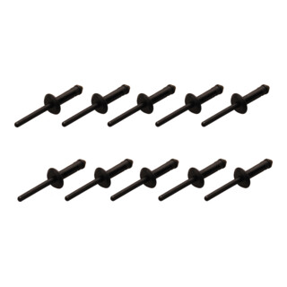 BGS Rivetti in plastica per BGS 8463, 5,0 x 17,2 mm, 10 pz.
