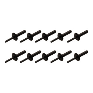 BGS Rivetti in plastica per BGS 8463, 6,3 x 25,2 mm, 10 pz.