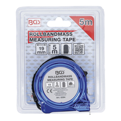 BGS Rollbandmaß 8394, 19 mm x 5 m