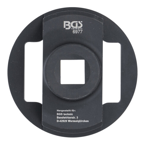 BGS Rollenlager-Achsmuttern-Schlüssel 6977, für BPW 12 t, SW 80 mm