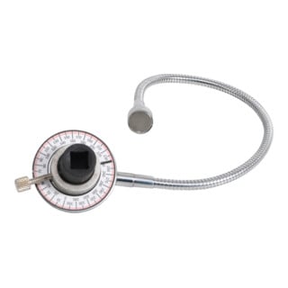 BGS Rotatiehoekmeter met magnetische arm Aandrijving vierkantaandrijving 12,5 mm (1/2 inch)