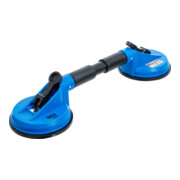 BGS Rubber dubbele zuignap ABS met flexibele koppen Ø 120 mm 390 mm