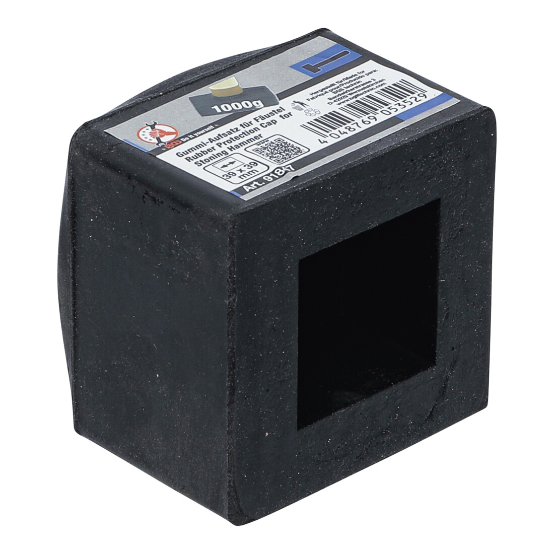 BGS Rubberdop | voor moker | 1000 g