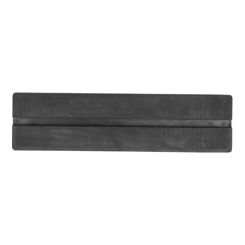 BGS Rubberen pad | met groef | voor hefplatforms | 373 x 100 x 35 mm