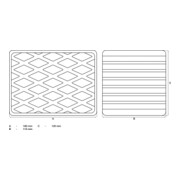 BGS Rubberen pad | voor hefplatforms | 160 x 120 x 115 mm-4