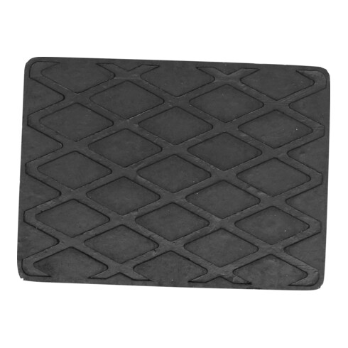 BGS Rubberen pad | voor hefplatforms | 160 x 120 x 20 mm