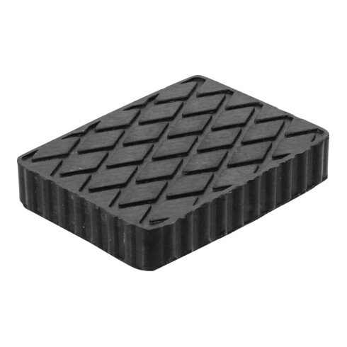 BGS Rubberen pad | voor hefplatforms | 160 x 120 x 30 mm