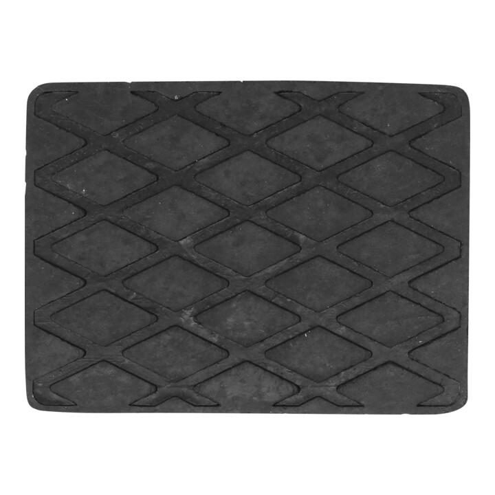 BGS Rubberen pad | voor hefplatforms | 160 x 120 x 30 mm
