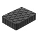 BGS Rubberen pad | voor hefplatforms | 160 x 120 x 40 mm-1