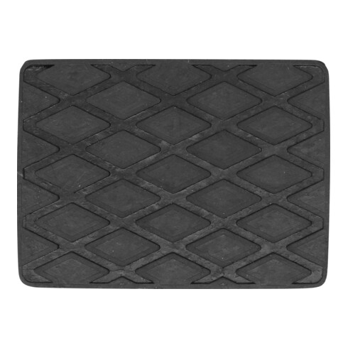 BGS Rubberen pad | voor hefplatforms | 160 x 120 x 40 mm