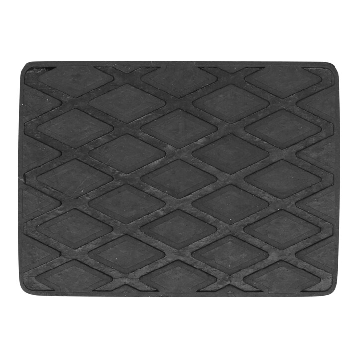 BGS Rubberen pad | voor hefplatforms | 160 x 120 x 40 mm