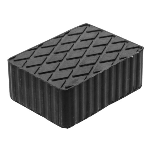 BGS Rubberen pad | voor hefplatforms | 160 x 120 x 60 mm