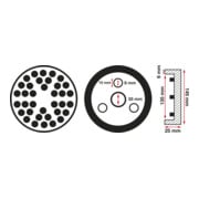 BGS Rubberschijf | voor hefplatforms | Ø 145 mm-3