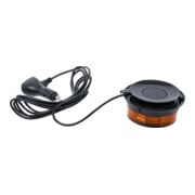 BGS Rundumkennleuchte, gelb, mit Magnet, 12 V / 24 V, Ø 130 mm-2