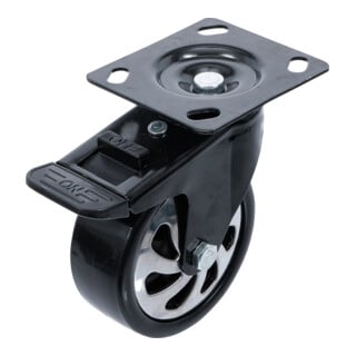 BGS Ruota piroettante, per piastra di montaggio e freni, per BGS 4107, 4204, 4205, 4206, 4199
