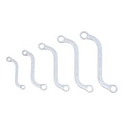 BGS S-vormige dubbele ringsleutelset inch maten SW 3/8 inch - 3/4 inch 5 delig-4