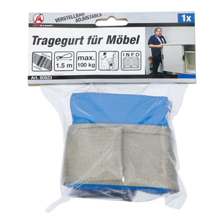 BGS Sangle de levage pour meubles réglable 100 kg