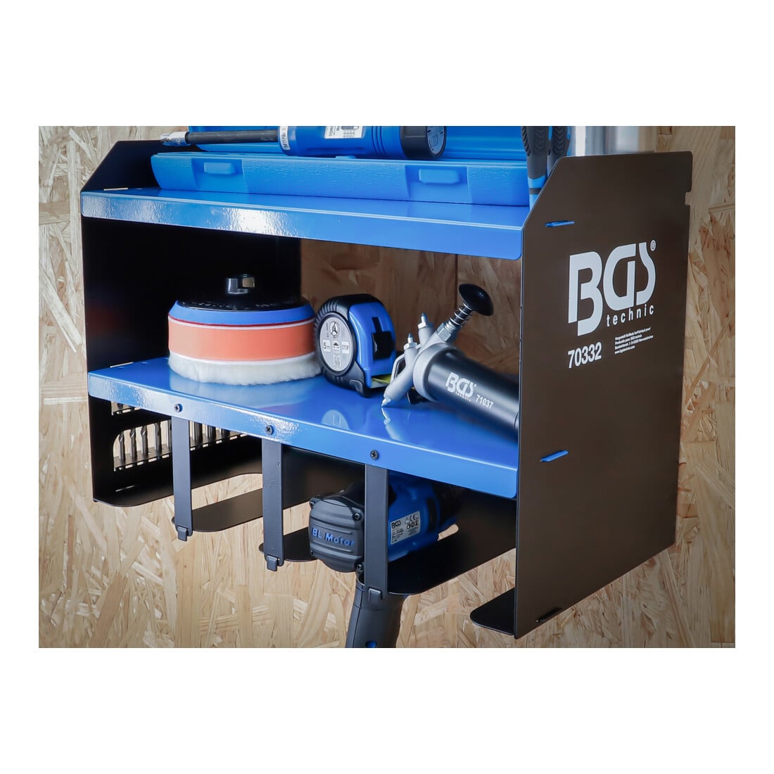 BGS Scaffale da parete per utensili a batteria