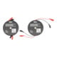 BGS Scatola cavi con pinze a coccodrillo, autoavvolgente, 15 m-1