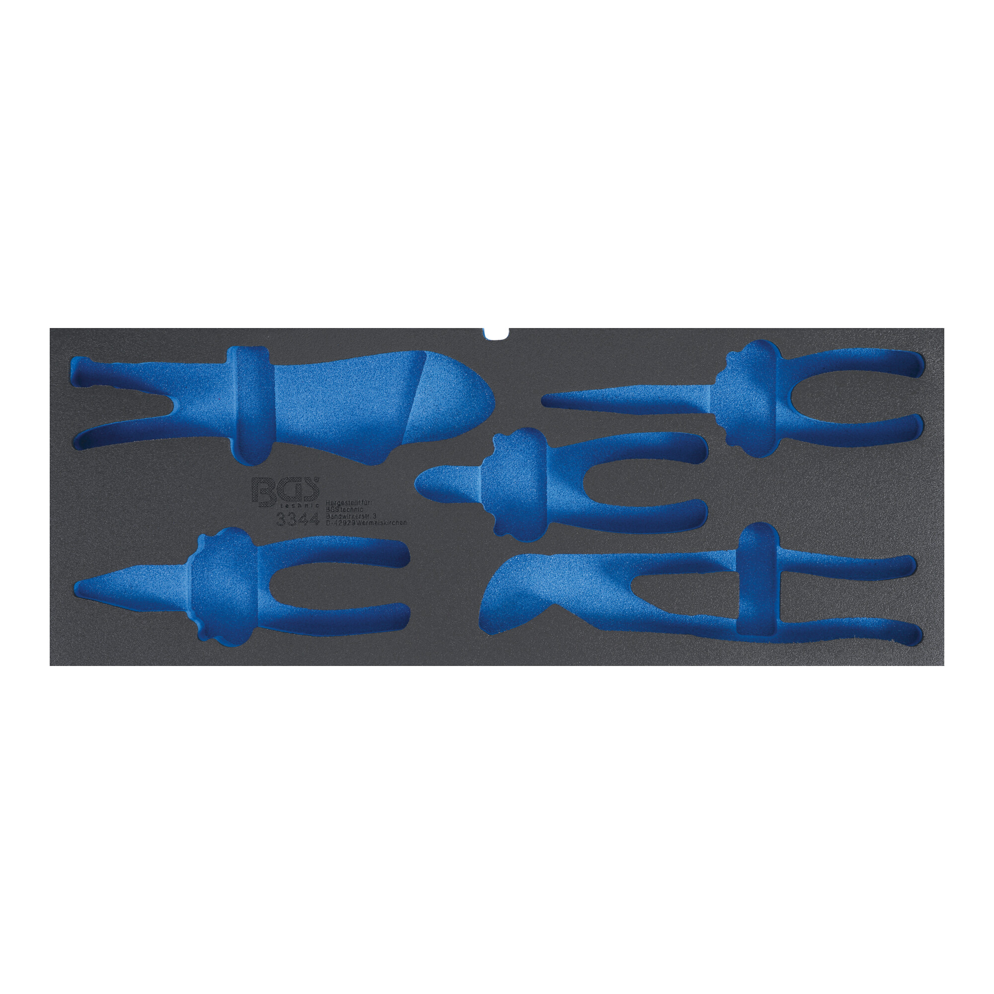 BGS Schaumeinlage für Art. 3312 leer für Art. 3344 ; BGS technic