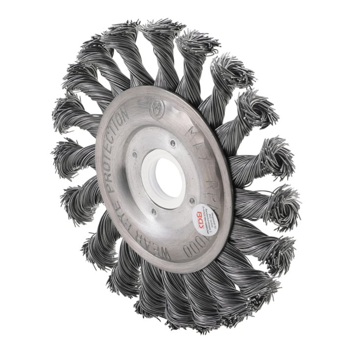 BGS Scheibenbürste / Zopfrundbürste Ø 115 mm