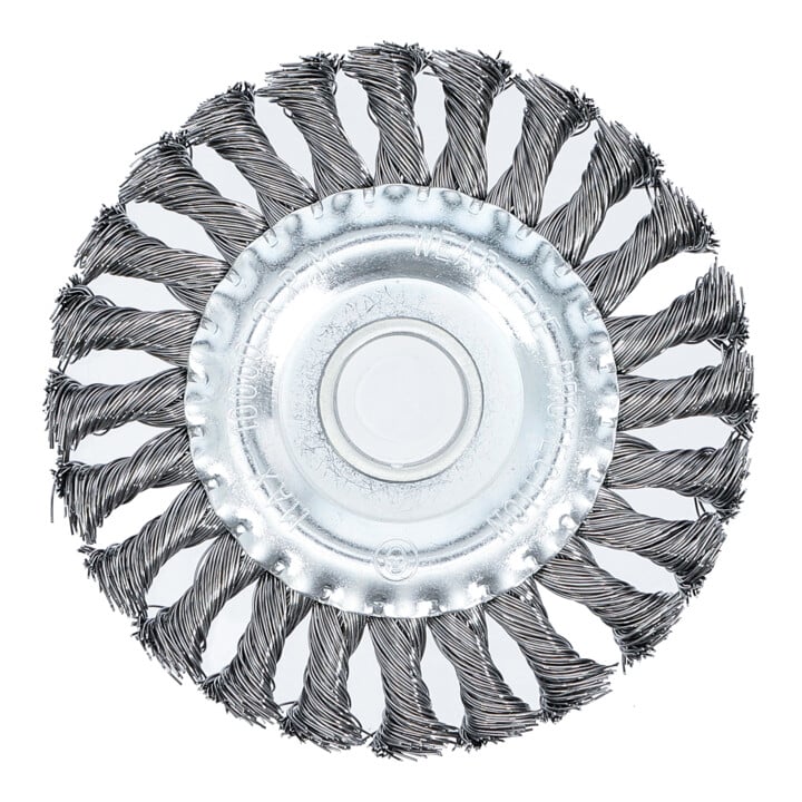BGS Scheibenbürste / Zopfrundbürste Ø 125 mm