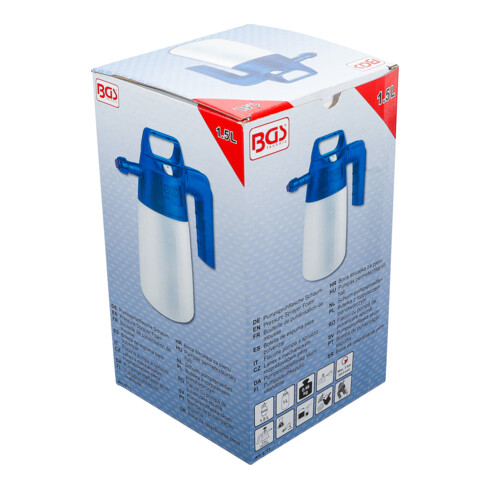 BGS Schiuma per flacone pompa a spruzzo, 1,5 l