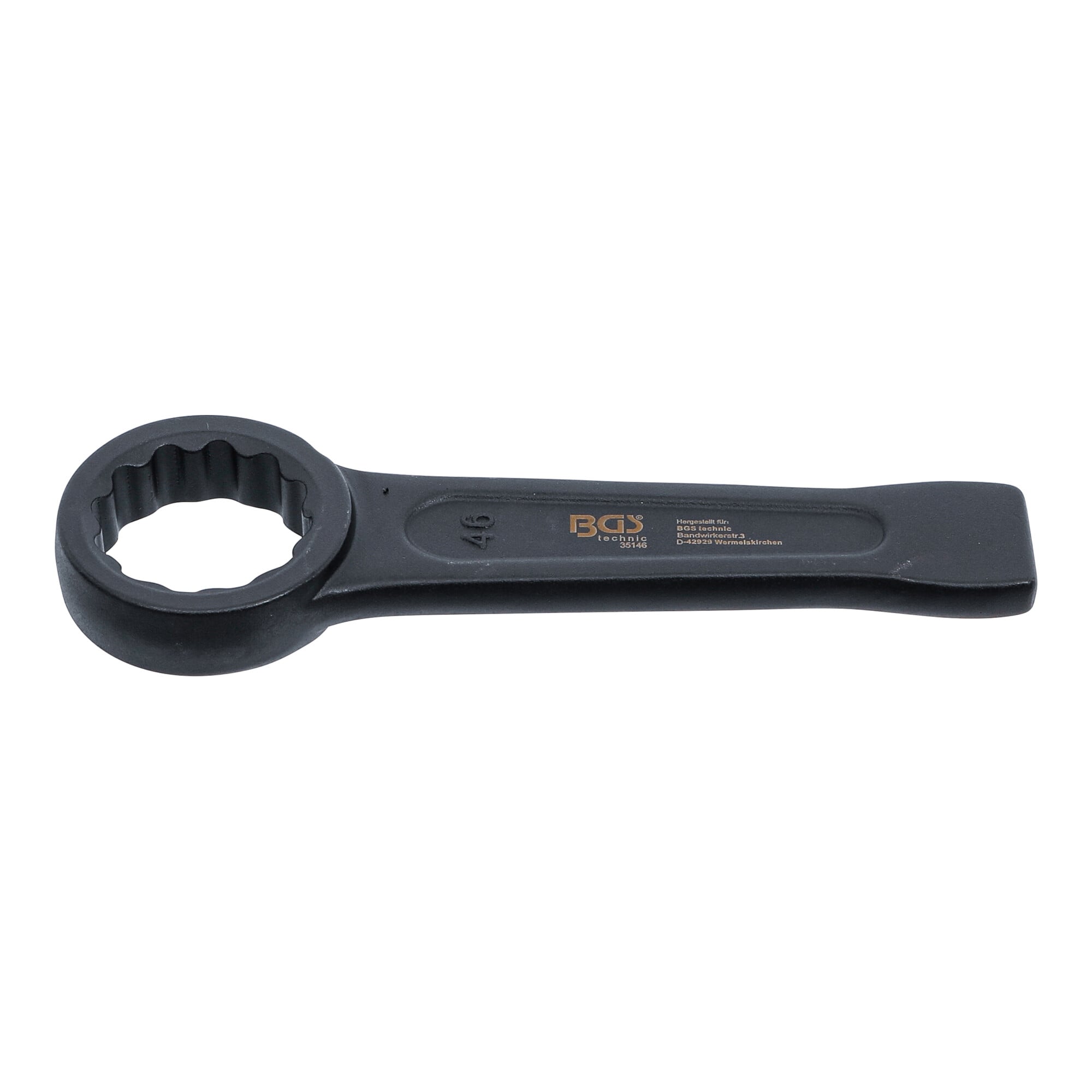 BGS Schlag-Ringschlüssel 35146, SW 46 mm ; BGS technic