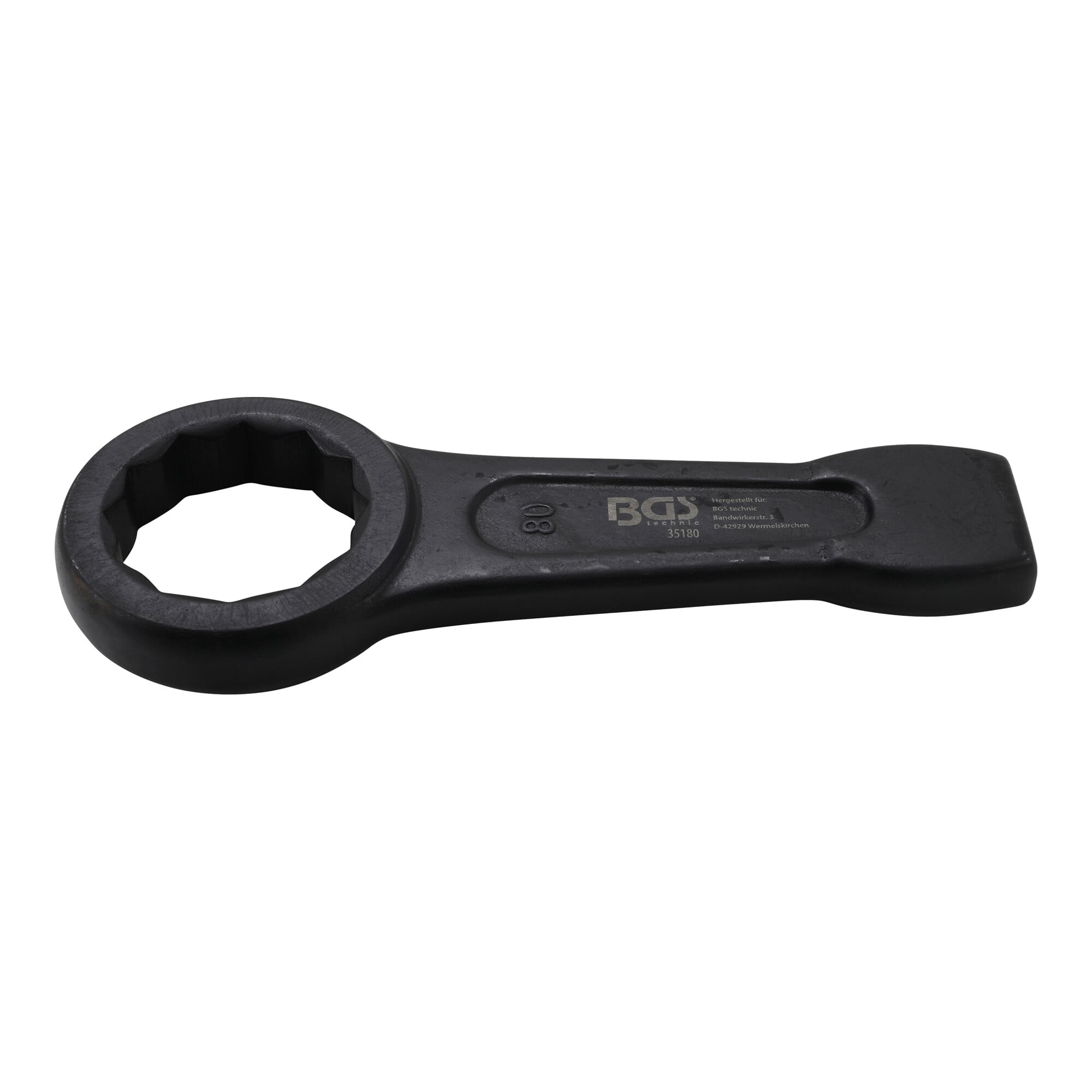 BGS Schlag-Ringschlüssel 35180, SW 80 mm ; BGS technic