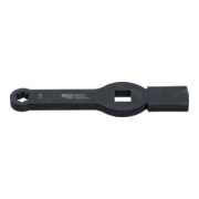 BGS Schlag-Ringschlüssel 35320, E-Profil (für Torx), mit 2 Schlagflächen, SW E20