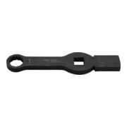 BGS Schlag-Ringschlüssel 35334, Zwölfkant, mit 2 Schlagflächen, SW 24 mm