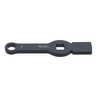 BGS Schlag-Ringschlüssel 35339, Zwölfkant, mit 2 Schlagflächen, SW 19 mm