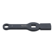 BGS Schlag-Ringschlüssel 35339, Zwölfkant, mit 2 Schlagflächen, SW 19 mm