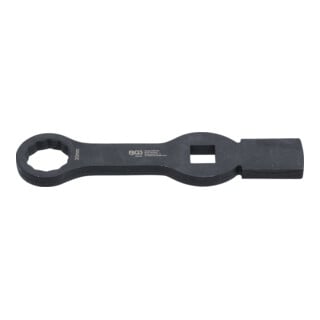 BGS Schlag-Ringschlüssel Zwölfkant mit 2 Schlagflächen SW 30 mm