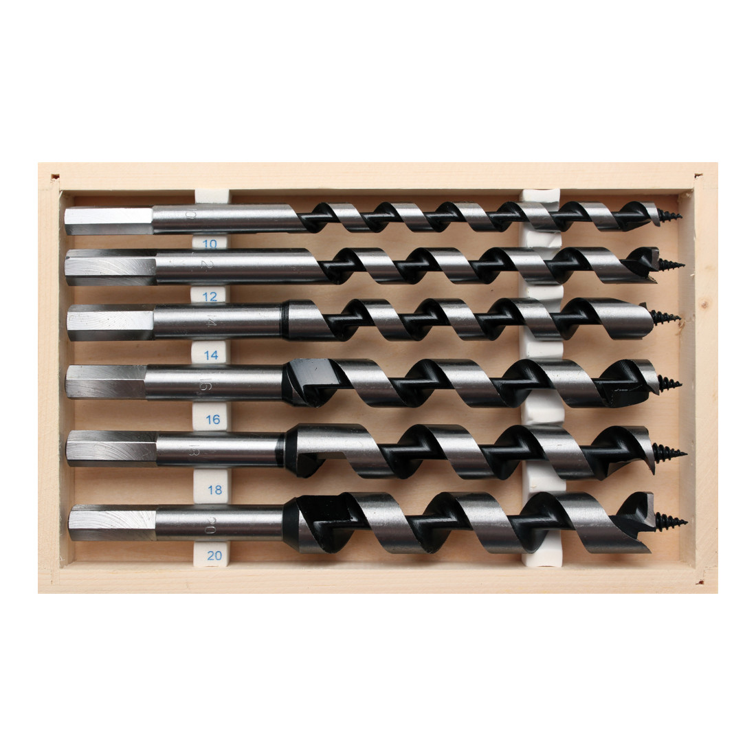 BGS Schlangenbohrer-Satz 200 mm, 6-tlg.