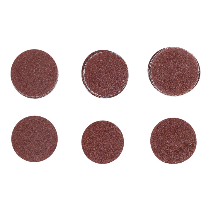BGS Schleifblatt-Satz für Exzenterschleifer Ø 30 mm K 60 - 80 - 120 30-tlg.