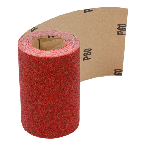 BGS Schleifpapier-Rolle, 115 mm x 5 m, Körnung 60
