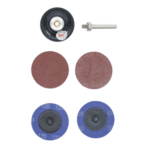 BGS Schleifscheiben / Schleifteller-Satz Ø 50 mm