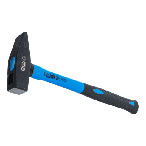 BGS Schlosserhammer 3855, Fiberglasstiel, DIN 1041, 800 g
