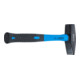 BGS Schlosserhammer 3856, Fiberglasstiel, DIN 1041, 1000 g-5