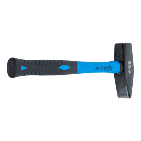 BGS Schlosserhammer 3856, Fiberglasstiel, DIN 1041, 1000 g