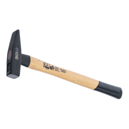 BGS Schlosserhammer 52302, Hickory-Stiel, DIN 1041, 200 g