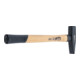 BGS Schlosserhammer 52302, Hickory-Stiel, DIN 1041, 200 g-5