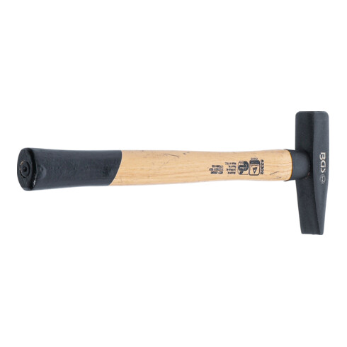 BGS Schlosserhammer 52302, Hickory-Stiel, DIN 1041, 200 g