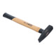 BGS Schlosserhammer 52303, Hickory-Stiel, DIN 1041, 300 g-2