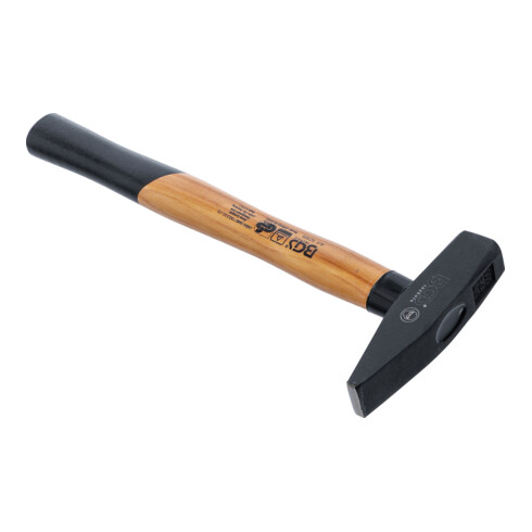 BGS Schlosserhammer 52305, Hickory-Stiel, DIN 1041, 500 g