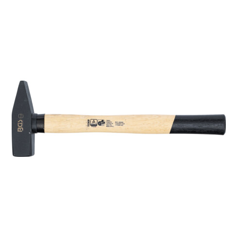 BGS Schlosserhammer 52308, Hickory-Stiel, DIN 1041, 800 g