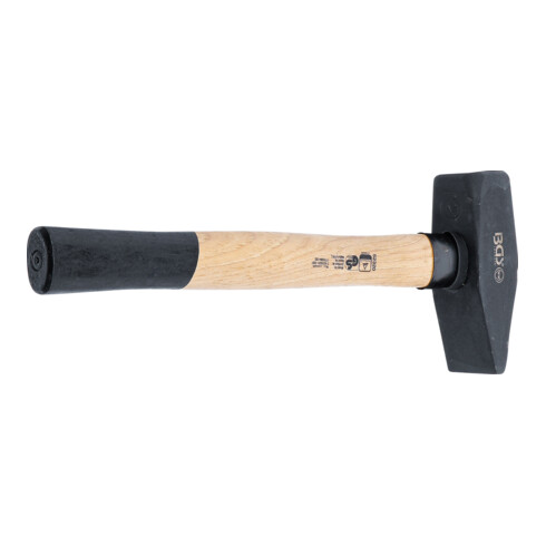 BGS Schlosserhammer 52320, Hickory-Stiel, DIN 1041, 2000 g