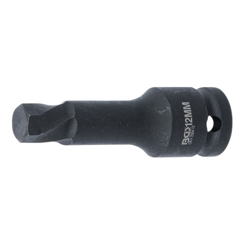 BGS Schraubenausdreher 7004-12, Antrieb Innenvierkant 12,5 mm (1/2"), für defekten Innensechskant 12 mm